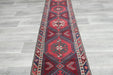 Vintage Handmade Tribal Rug Runner 304 x 75cm | Wool Hallway Runner | One of a Kind- Rugs Direct 