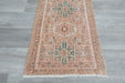 Vintage Turkish Oushak Rug Runner 188 x 60cm | Handmade Wool Hallway Runner | One-of-a-Kind Pastel Runner- Rugs Direct 