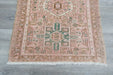 Vintage Turkish Oushak Rug Runner 188 x 60cm | Handmade Wool Hallway Runner | One-of-a-Kind Pastel Runner- Rugs Direct 