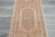 Vintage Turkish Oushak Rug Runner 202 x 55cm | Handmade Wool Hallway Runner | One-of-a-Kind Pastel Runner- Rugs Direct 