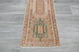 Vintage Turkish Oushak Rug Runner 197 x 50cm | Handmade Wool Hallway Runner | One-of-a-Kind Pastel Runner- Rugs Direct 