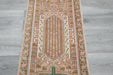 Vintage Turkish Oushak Rug Runner 197 x 50cm | Handmade Wool Hallway Runner | One-of-a-Kind Pastel Runner- Rugs Direct 
