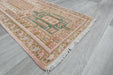 Vintage Turkish Oushak Rug Runner 197 x 50cm | Handmade Wool Hallway Runner | One-of-a-Kind Pastel Runner- Rugs Direct 