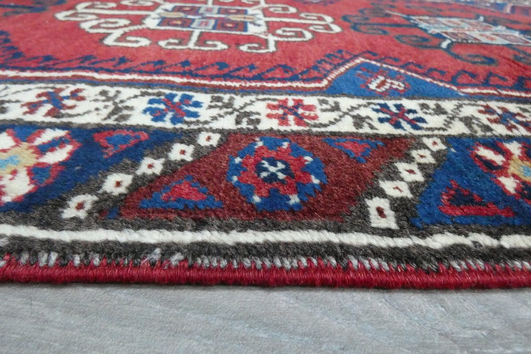 Vintage Handmade Tribal Rug Runner 304 x 75cm | Wool Hallway Runner | One of a Kind  | SKU: TK26-6