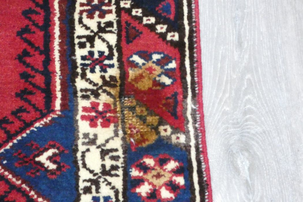 Vintage Handmade Tribal Rug Runner 304 x 75cm | Wool Hallway Runner | One of a Kind  | SKU: TK26-6