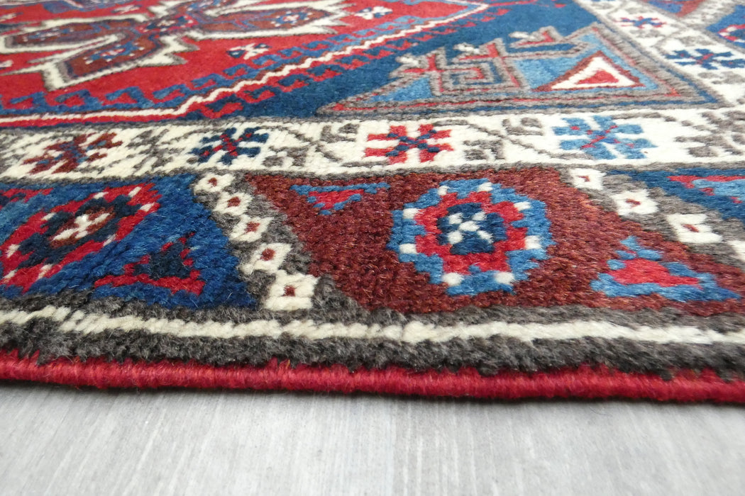 Vintage Handmade Tribal Rug Runner 302 x 75cm | Wool Hallway Runner | One of a Kind - Rugs Direct 