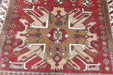 Handmade Original Turkish Kars Rug 185 x 144cm | Fine Turkish Kazak Wool Rug | One-of-a-Kind- Rugs Direct 