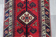 Vintage Handmade Tribal Rug Runner 384 x 77cm | Wool Hallway Runner | One of a Kind- Rugs Direct 