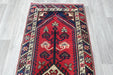 Vintage Handmade Tribal Rug Runner 384 x 77cm | Wool Hallway Runner | One of a Kind- Rugs Direct 