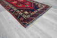 Vintage Handmade Tribal Rug Runner 384 x 77cm | Wool Hallway Runner | One of a Kind- Rugs Direct 