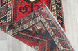 Vintage Handmade Tribal Rug Runner 384 x 77cm | Wool Hallway Runner | One of a Kind- Rugs Direct 