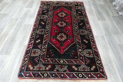 Handmade Turkish Tribal Wool Rug 230 x 134cm | Vintage Anatolian Style Area Rug | One-of-a-Kind- Rugs Direct 