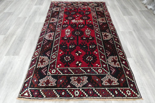 Handmade Turkish Tribal Wool Rug 223 x 132cm | Vintage Anatolian Style Area Rug | One-of-a-Kind - Rugs Direct 