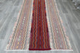 Handmade Turkish Cicim Kilim 253 x 150cm | Anatolian Flatweave Wool Rug | One-of-a-Kind Statement Piece- Rugs Direct 
