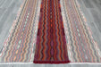 Handmade Turkish Cicim Kilim 253 x 150cm | Anatolian Flatweave Wool Rug | One-of-a-Kind Statement Piece- Rugs Direct 