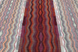 Handmade Turkish Cicim Kilim 253 x 150cm | Anatolian Flatweave Wool Rug | One-of-a-Kind Statement Piece- Rugs Direct 