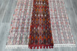 Handmade Turkish Cicim Kilim 260 x 152cm | Anatolian Flatweave Wool Rug | One-of-a-Kind Statement Piece- Rugs Direct 
