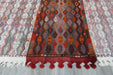 Handmade Turkish Cicim Kilim 260 x 152cm | Anatolian Flatweave Wool Rug | One-of-a-Kind Statement Piece- Rugs Direct 