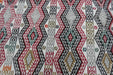 Handmade Turkish Cicim Kilim 260 x 152cm | Anatolian Flatweave Wool Rug | One-of-a-Kind Statement Piece- Rugs Direct 