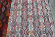 Handmade Turkish Cicim Kilim 260 x 152cm | Anatolian Flatweave Wool Rug | One-of-a-Kind Statement Piece- Rugs Direct 