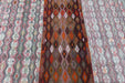 Handmade Turkish Cicim Kilim 260 x 152cm | Anatolian Flatweave Wool Rug | One-of-a-Kind Statement Piece- Rugs Direct 