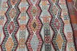 Handmade Turkish Cicim Kilim 253 x 150cm | Anatolian Flatweave Wool Rug | One-of-a-Kind Statement Piece- Rugs Direct 