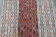 Handmade Turkish Cicim Kilim 253 x 150cm | Anatolian Flatweave Wool Rug | One-of-a-Kind Statement Piece- Rugs Direct 
