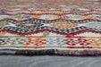 Handmade Turkish Cicim Kilim 253 x 150cm | Anatolian Flatweave Wool Rug | One-of-a-Kind Statement Piece- Rugs Direct 