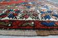 Vintage Turkish Floral Wool Rug 225 x 163cm | Handmade Hereke Style Area Rug | One-of-a-Kind- Rugs Direct 