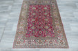 Vintage Handmade Turkish Kayseri Rug 160 x 122cm | Fine Weave Wool Rug | One-of-a-Kind- Rugs Direct 