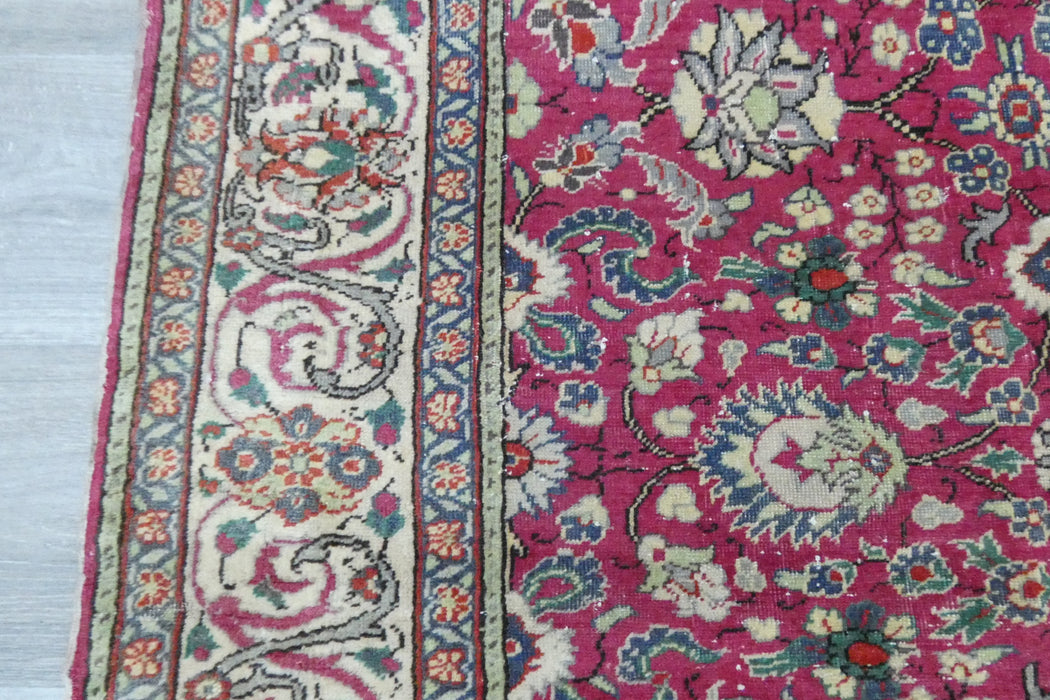 Vintage Handmade Turkish Kayseri Rug 160 x 122cm | Fine Weave Wool Rug | One-of-a-Kind- Rugs Direct 