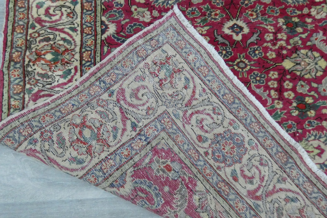 Vintage Handmade Turkish Kayseri Rug 160 x 122cm | Fine Weave Wool Rug | One-of-a-Kind- Rugs Direct 