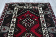 Handmade Turkish Tribal Wool Rug 192 x 135cm | Vintage Anatolian Style Area Rug | One-of-a-Kind- Rugs Direct 