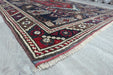 Handmade Turkish Tribal Wool Rug 203 x 130cm | Vintage Anatolian Style Area Rug | One-of-a-Kind- Rugs Direct 