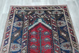 Handmade Turkish Tribal Wool Rug 203 x 130cm | Vintage Anatolian Style Area Rug | One-of-a-Kind- Rugs Direct 