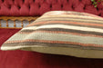 Handmade Turkish Kilim Cushion Cover 60 x 60cm with Insert | Original Anatolian Kilim | Organic Cotton Backing | TK26-C701- Rugs Direct 