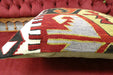 Handmade Turkish Kilim Cushion Cover 60 x 60cm with Insert | Original Anatolian Kilim | Organic Cotton Backing | TK26-C704- Rugs Direct 