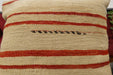 Handmade Turkish Kilim Cushion Cover 60 x 60cm with Insert | Original Anatolian Kilim | Organic Cotton Backing | TK26-C705- Rugs Direct 