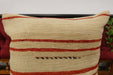 Handmade Turkish Kilim Cushion Cover 60 x 60cm with Insert | Original Anatolian Kilim | Organic Cotton Backing | TK26-C705- Rugs Direct 