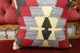 Handmade Turkish Kilim Cushion Cover 40 x 40cm with Insert | Original Anatolian Kilim | Organic Cotton Backing | TK26-C710- Rugs Direct 