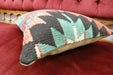 Handmade Turkish Kilim Cushion Cover 40 x 40cm with Insert | Original Anatolian Kilim | Organic Cotton Backing | TK26-C709- Rugs Direct 