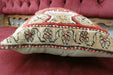  Handmade Turkish Rug Cushion Cover 50 x 40cm with Insert | Original Anatolian Rug | Organic Cotton Backing | TK26-C708- Rugs Direct 