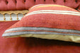 Handmade Turkish Kilim Cushion Cover 50 x 50cm with Insert | Original Anatolian Kilim | Organic Cotton Backing | TK26-C711- Rugs Direct 