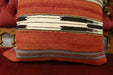 Handmade Turkish Kilim Cushion Cover 50 x 50cm with Insert | Original Anatolian Kilim | Organic Cotton Backing | TK26-C722- Rugs Direct 