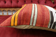Handmade Turkish Kilim Cushion Cover 50 x 50cm with Insert | Original Anatolian Kilim | Organic Cotton Backing | TK26-C722- Rugs Direct 