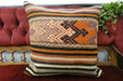 Handmade Turkish Kilim Cushion Cover 50 x 50cm with Insert | Original Anatolian Kilim | Organic Cotton Backing | TK26-C730- Rugs Direct 