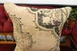 Handmade Turkish Rug Cushion Cover 50 x 50cm with Insert | Original Anatolian Rug | Organic Cotton Backing | TK26-C715- Rugs Direct 