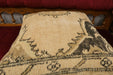 Handmade Turkish Rug Cushion Cover 50 x 50cm with Insert | Original Anatolian Rug | Organic Cotton Backing | TK26-C715- Rugs Direct 
