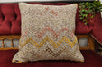Handmade Turkish Kilim Cushion Cover 50 x 50cm with Insert | Original Anatolian Kilim | Organic Cotton Backing | TK26-C720- Rugs Direct 