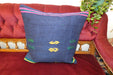Handmade Turkish Kilim Cushion Cover 50 x 50cm with Insert | Original Anatolian Kilim | Organic Cotton Backing | TK26-C716- Rugs Direct 